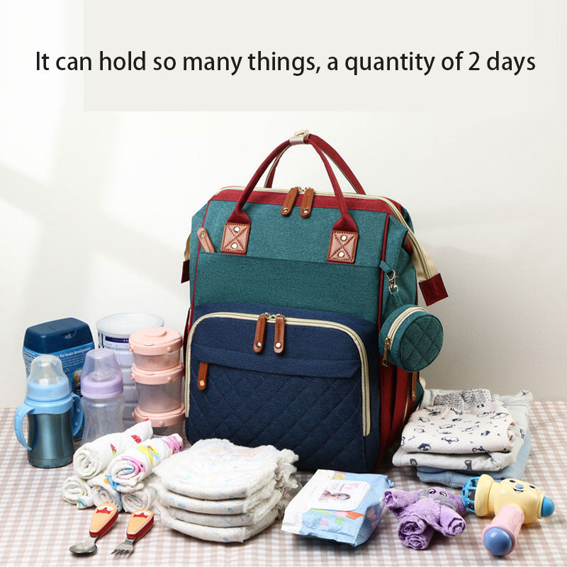 GENERIC 2 IN 1 Foldable infant bed bag Waterproof Multipurpose Bag