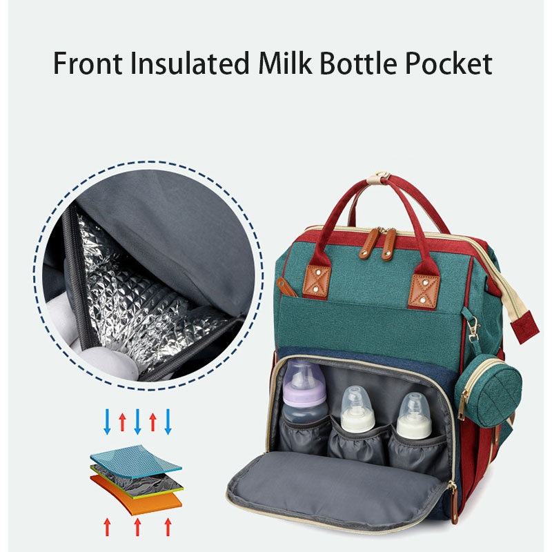 GENERIC 2 IN 1 Foldable infant bed bag Waterproof Multipurpose Bag